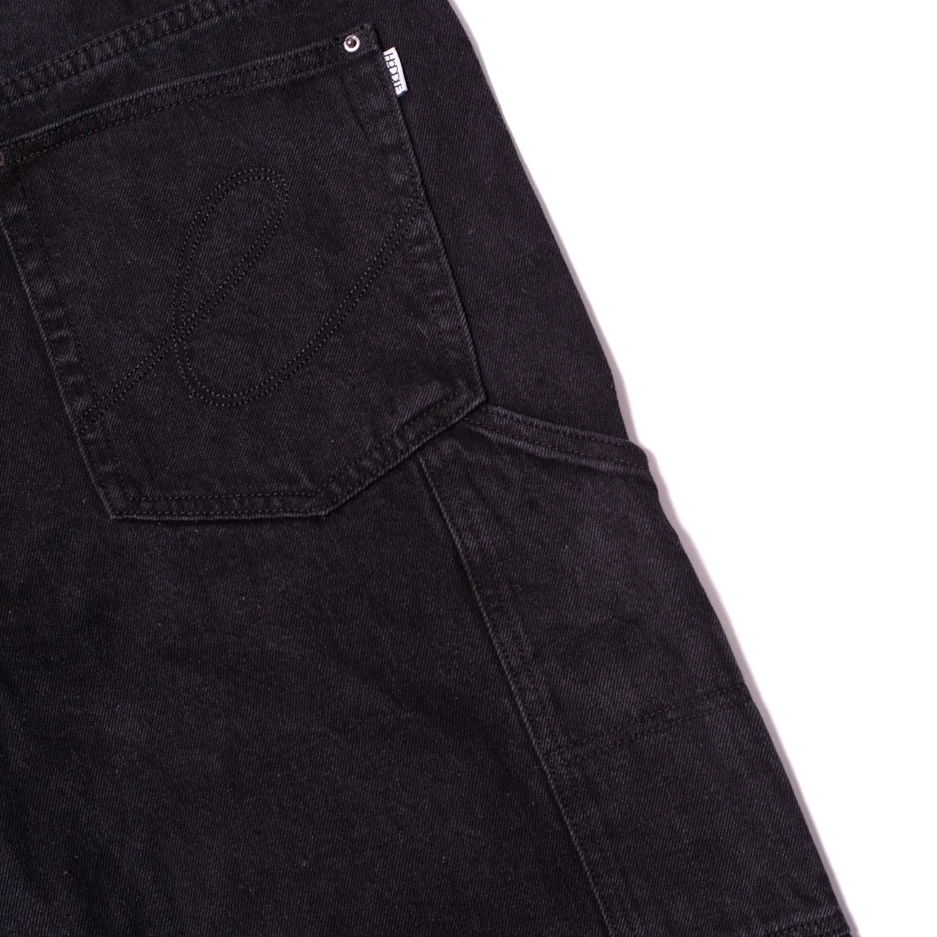 16 Ounce Denim Double Knee Carpenter Jean - Black