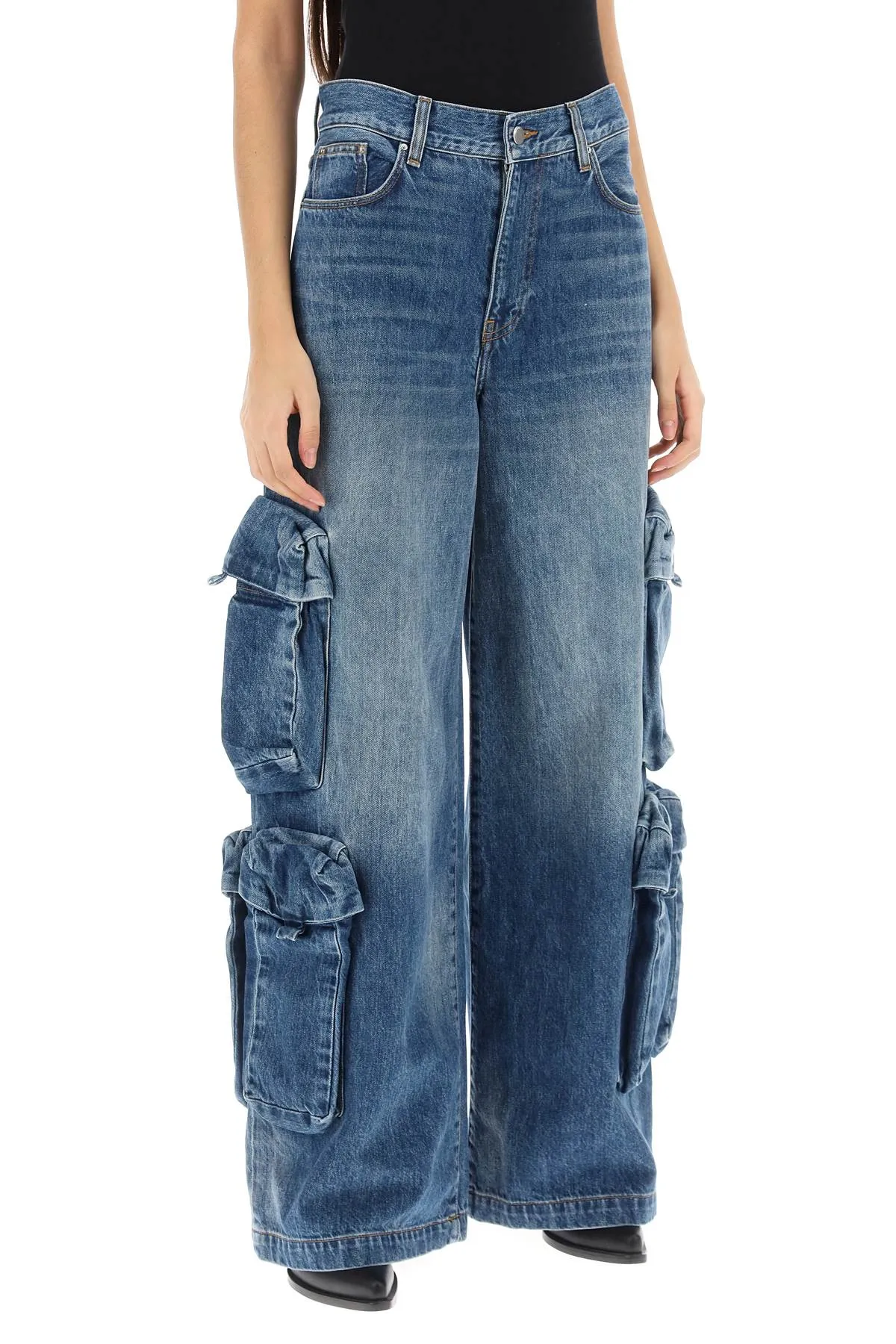 baggy cargo jeans
