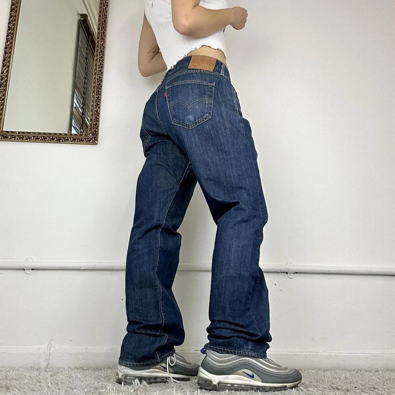 baggy wide leg jeans by levis