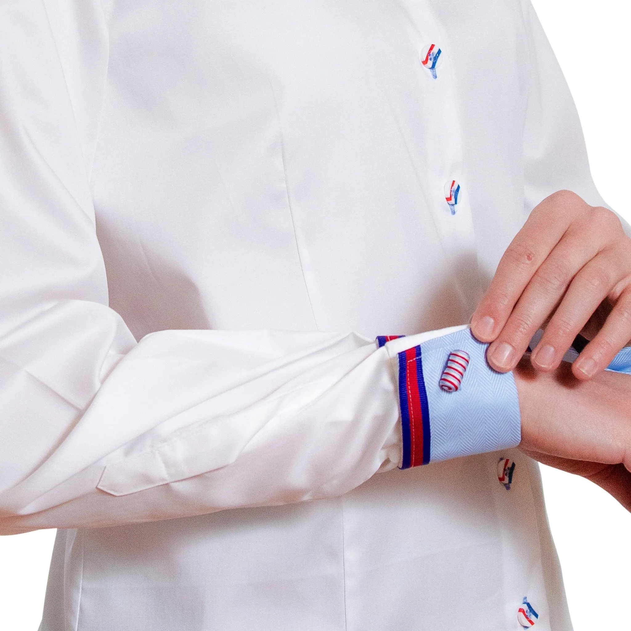 Bella R-Red/Blue Trim