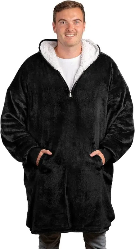 Blanket Hoodie, Oversized Hoodie Blanket, Sherpa & Fleece Wearable Blanket Hoodies for Women & Men, Comfy & Fluffy Hooded Blankets, The Big Softy®