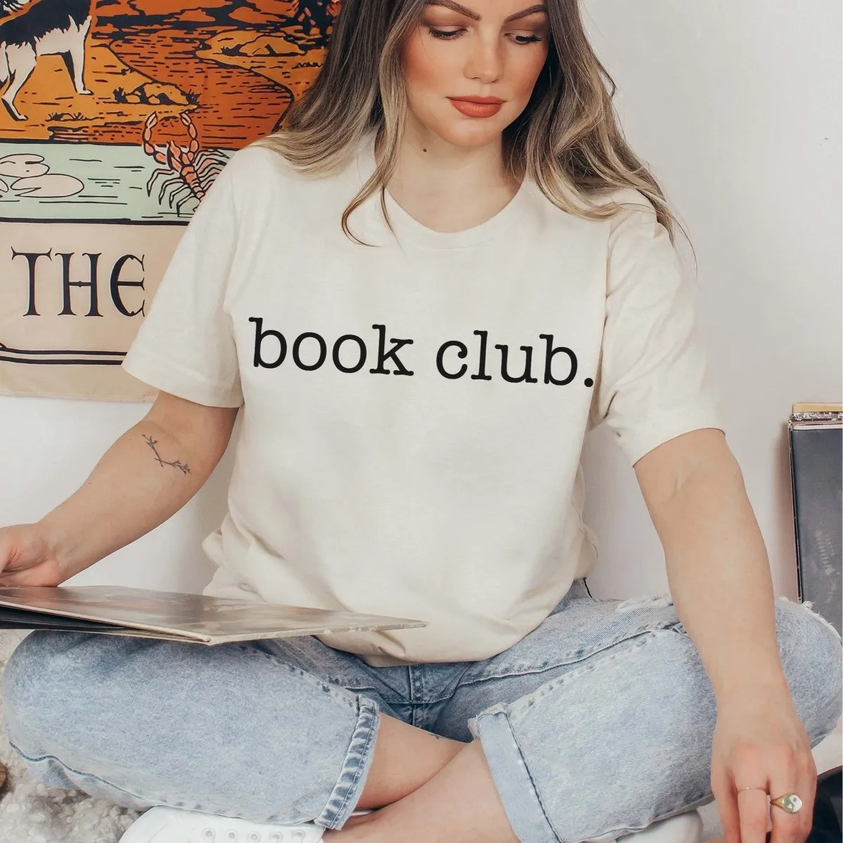 Book Club Tee