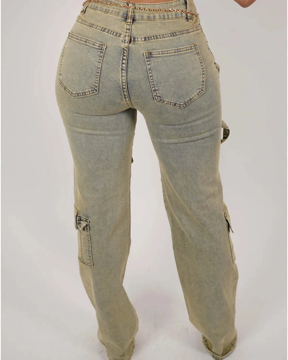 Count On It High Waisted Cargo Pants