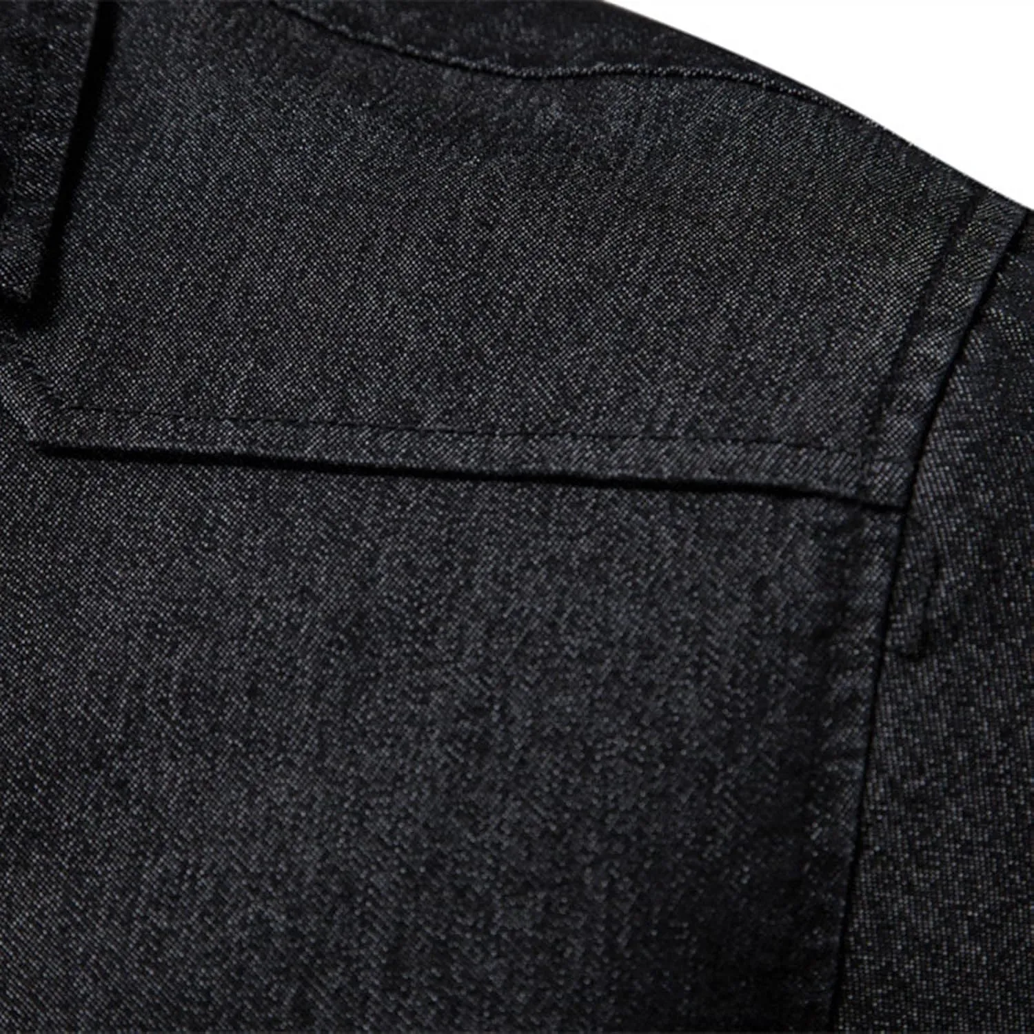 Denim Shirt Men Cotton Short Sleeve Button Down Slim Fit Cowboy Shirts Big and Tall Summer Beach Vacation Cruise Pocket Shirt