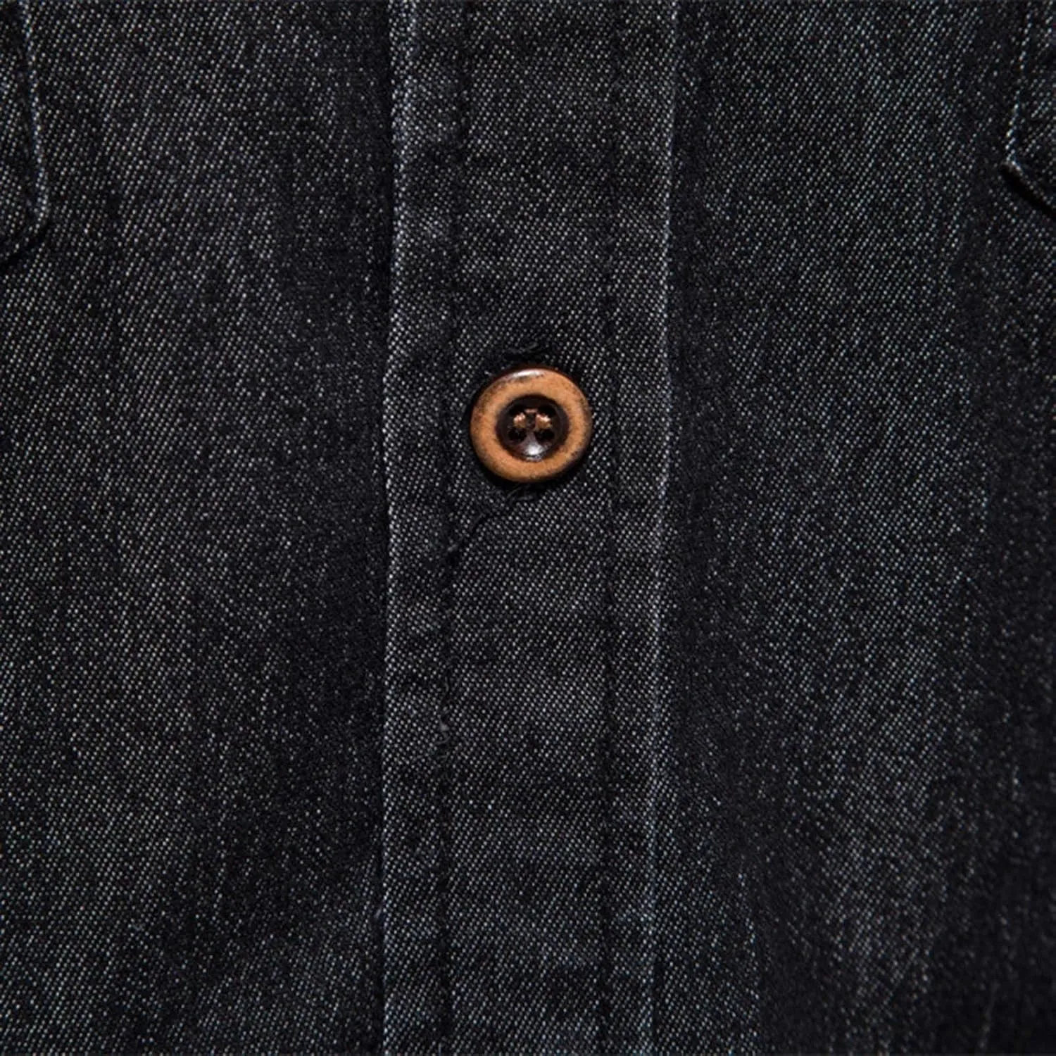 Denim Shirt Men Cotton Short Sleeve Button Down Slim Fit Cowboy Shirts Big and Tall Summer Beach Vacation Cruise Pocket Shirt