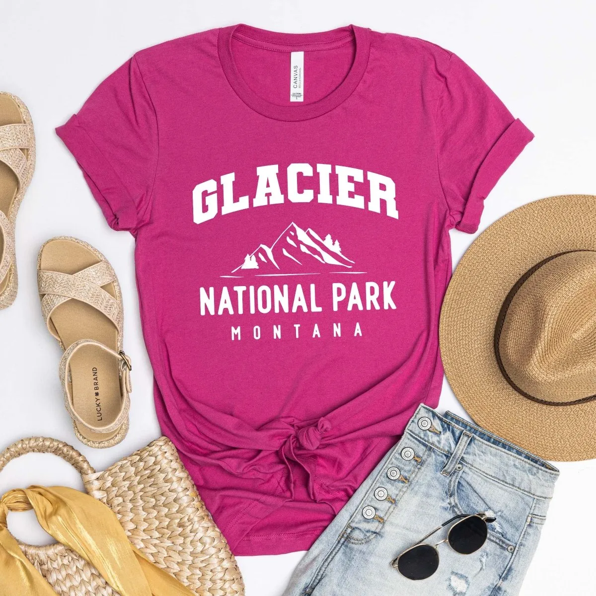 Glacier National Park Tee