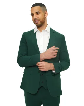 Green Flora Classic 3 Piece Men's Suit