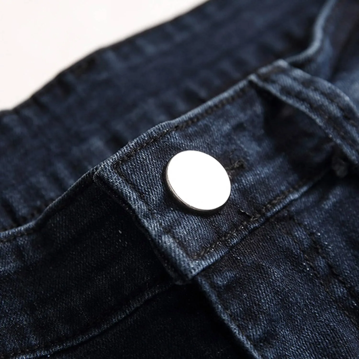 Ripped Jeans Men Baggy Classic Vintage Straight Wide Leg Denim Pants Baggy Jeans Trousers Mulit Pockets