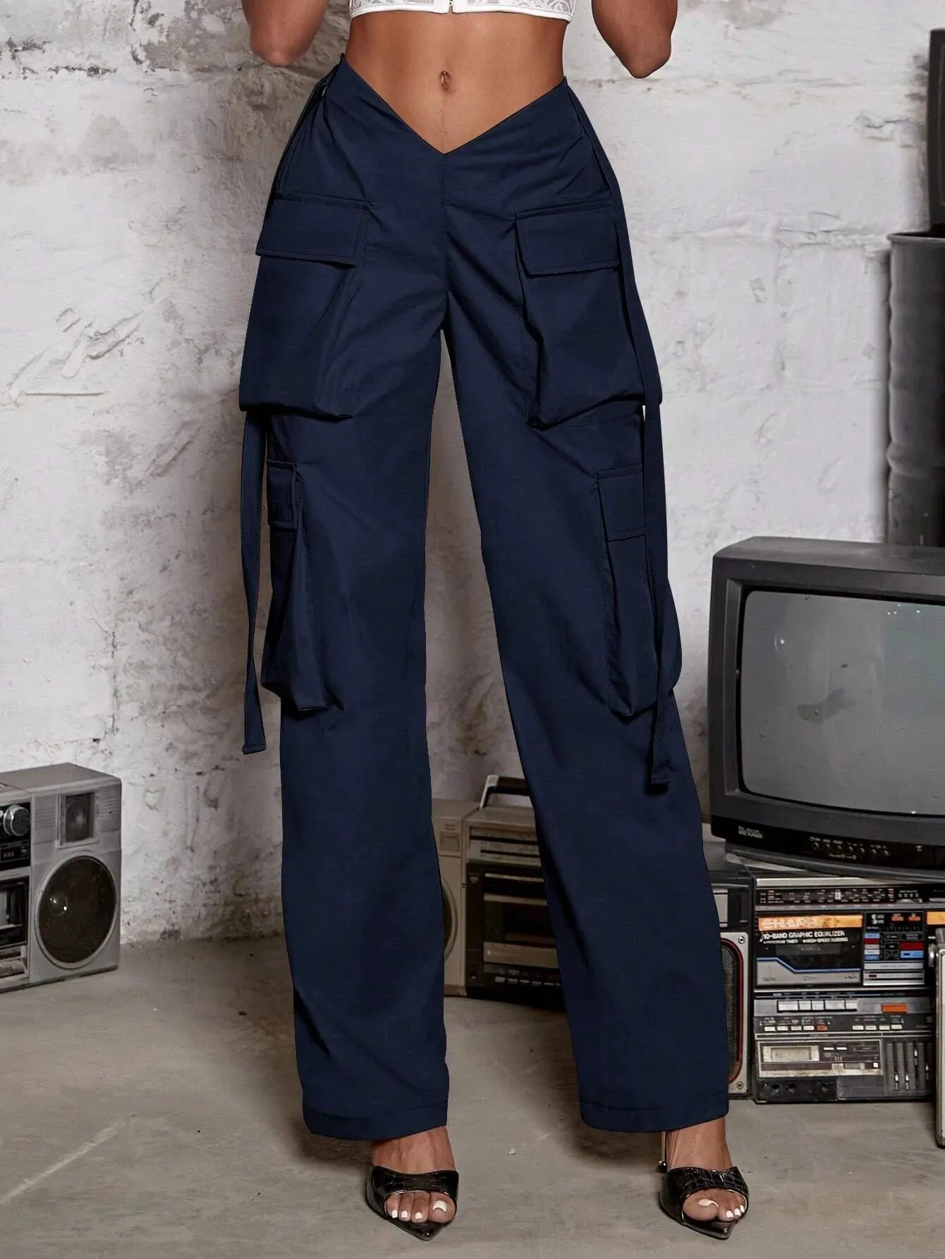 Tape Flap Pocket Side Cargo Pant