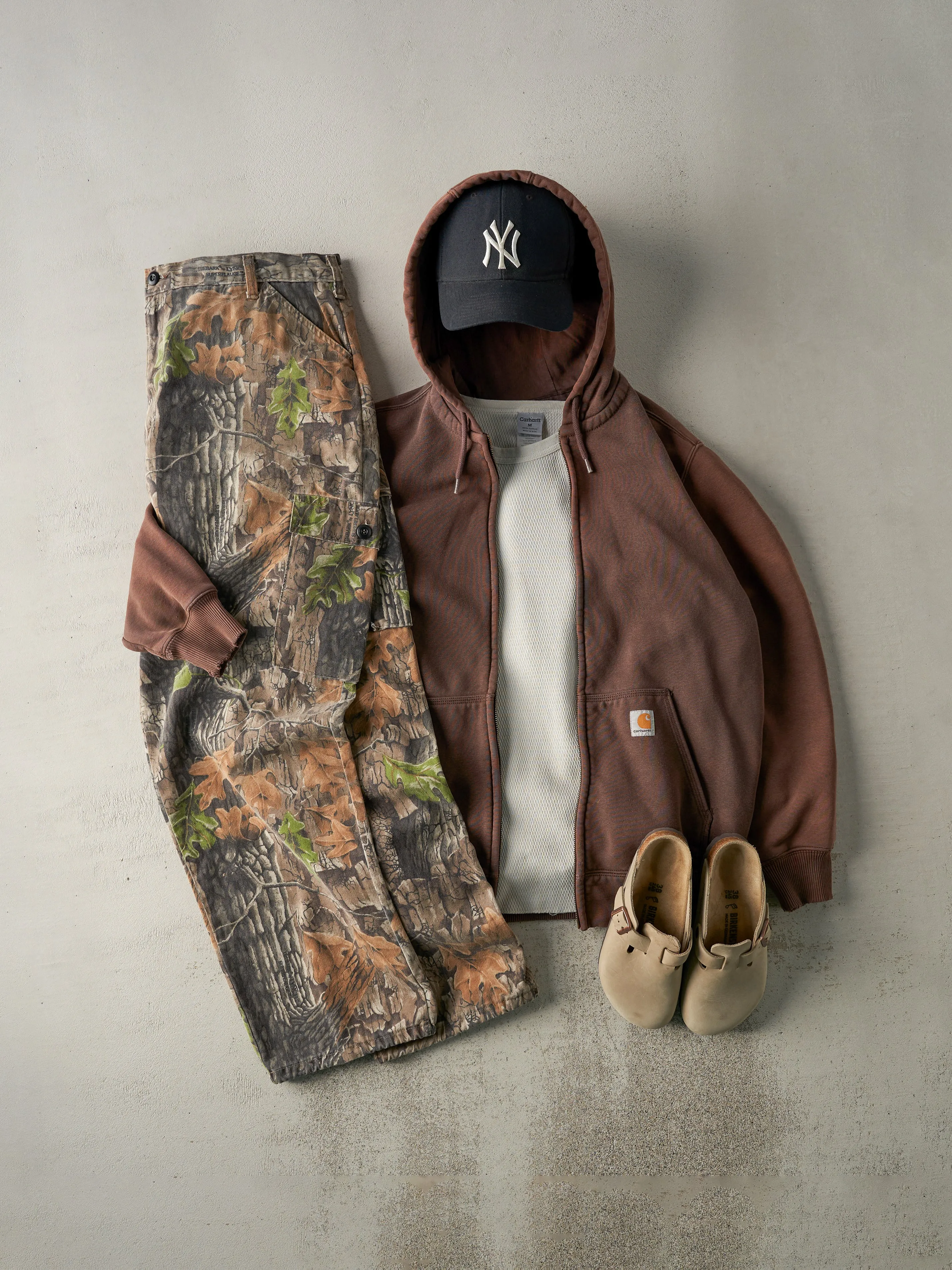 Vintage 90s Camo Lynch x Trebark Camo Cargo Pants (42x31.5)