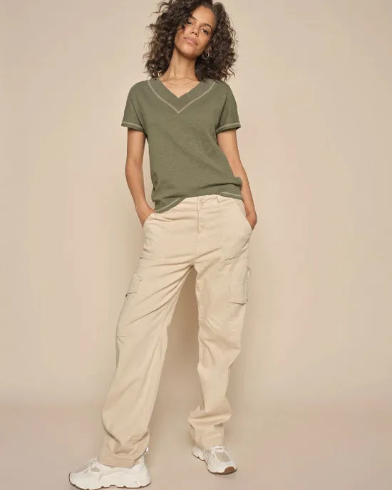 Weneta Molle Cargo Pant Cement