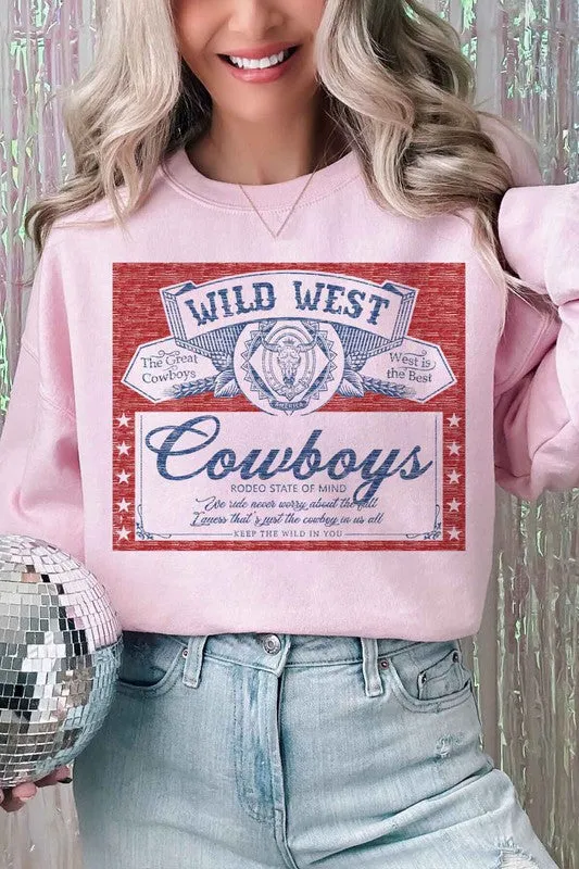 Wild West Cowboys {oversized sweatshirt}