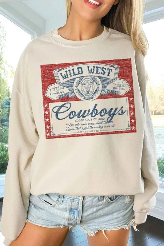 Wild West Cowboys {oversized sweatshirt}