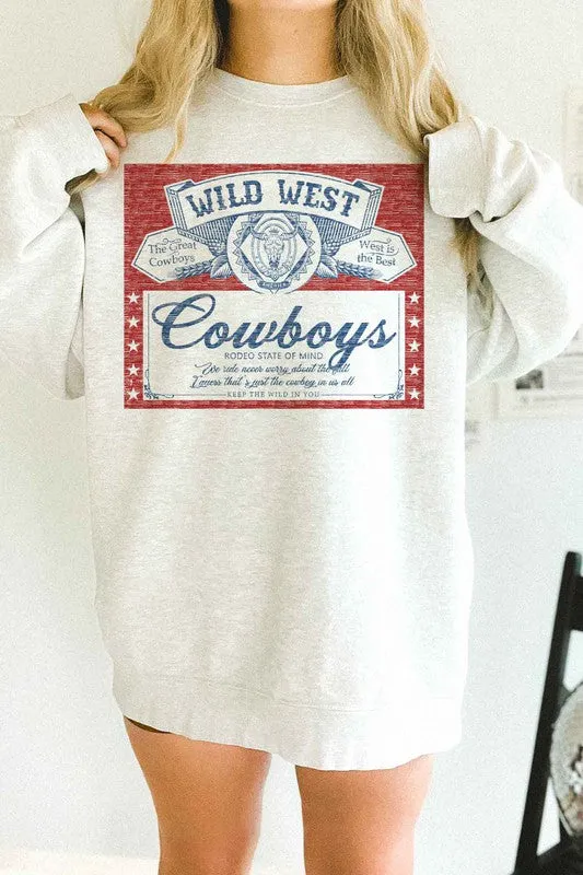 Wild West Cowboys {oversized sweatshirt}