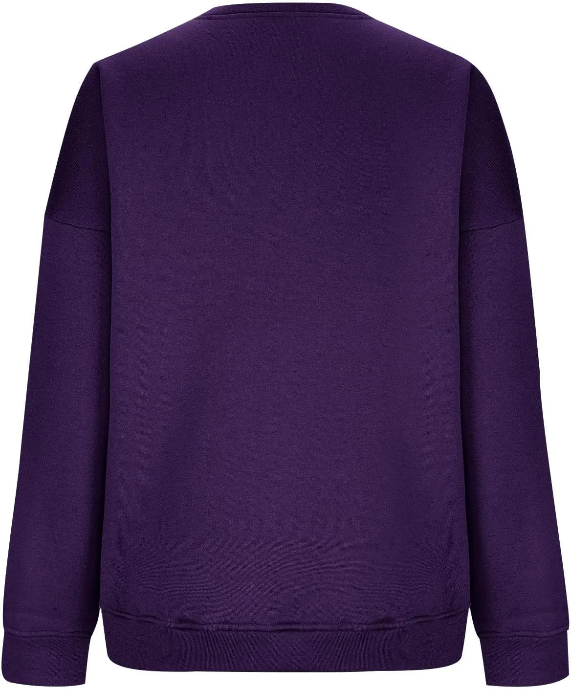 Women Trendy 2024 Winter Sweatshirts Oversized Fleece Long Sleeve Casual Basic Pullover Sweaters Teen Girls Clothes