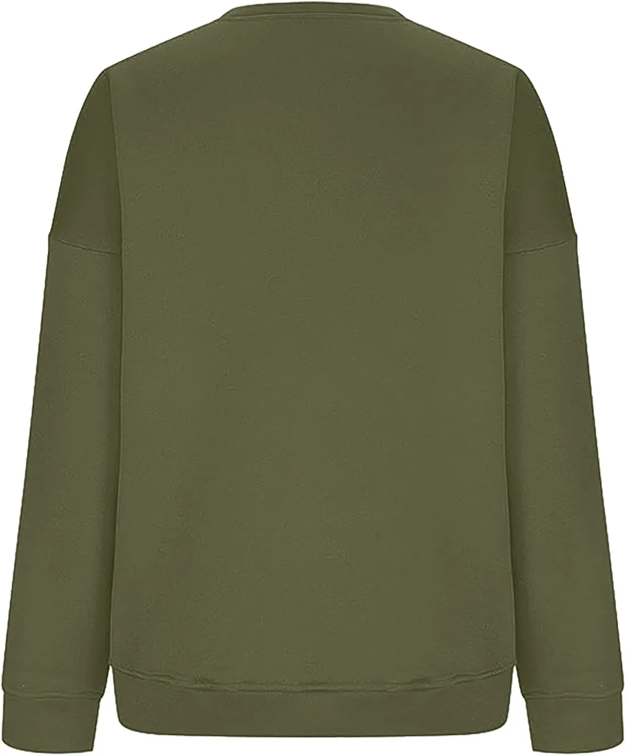 Women Trendy 2024 Winter Sweatshirts Oversized Fleece Long Sleeve Casual Basic Pullover Sweaters Teen Girls Clothes