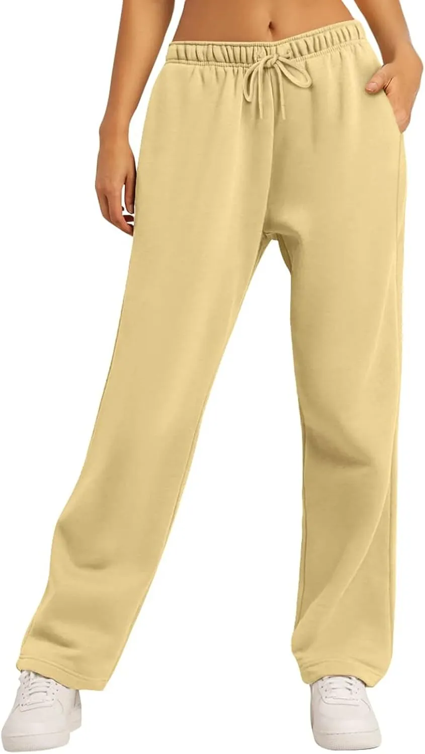 Womens Cargo Sweatpants Wide Leg Y2k Pants for Women Warm Casual Casual Loose Trousers Workout for Yoga Sweat Pants
