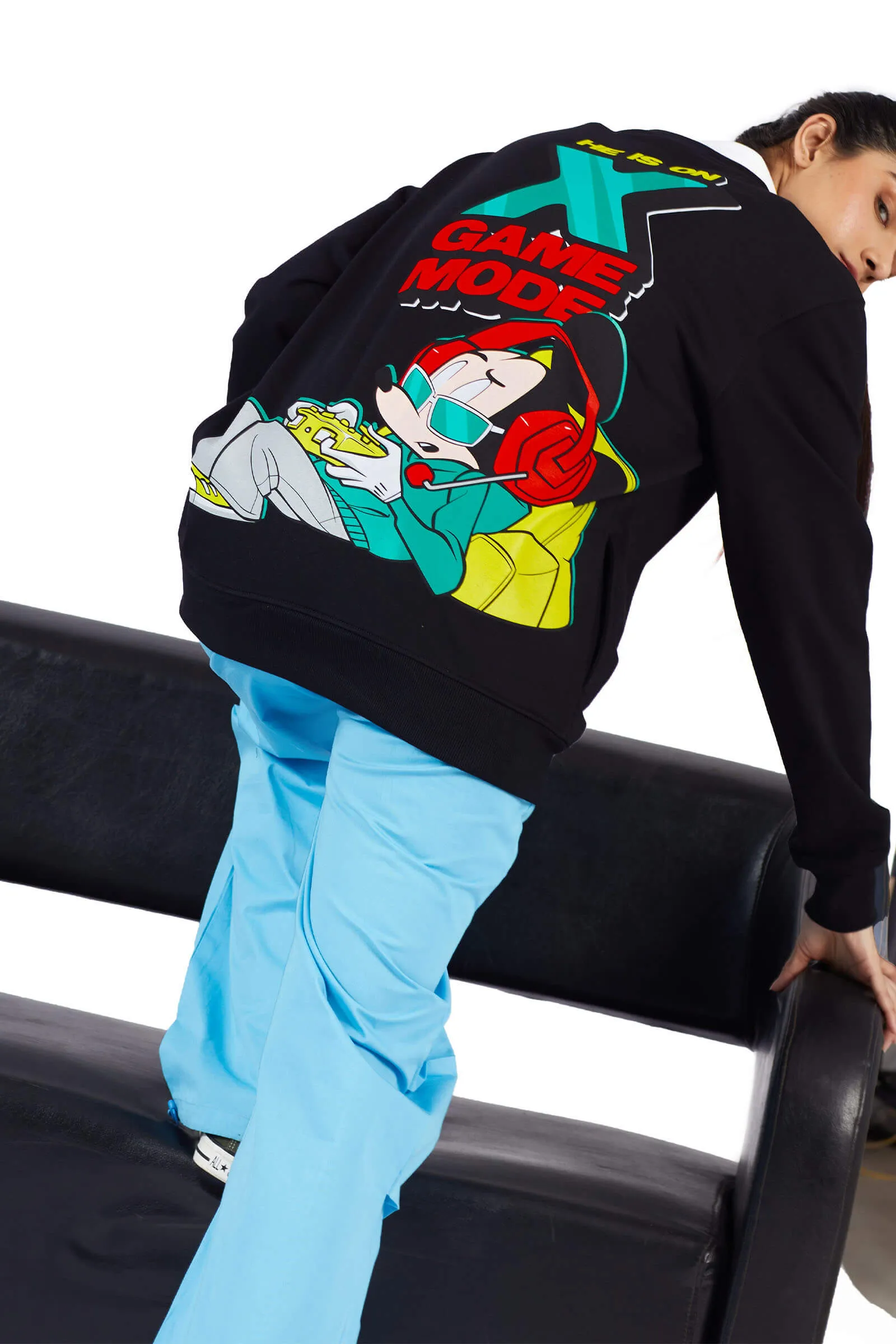 X Game Mode Oversized Sweatshirt