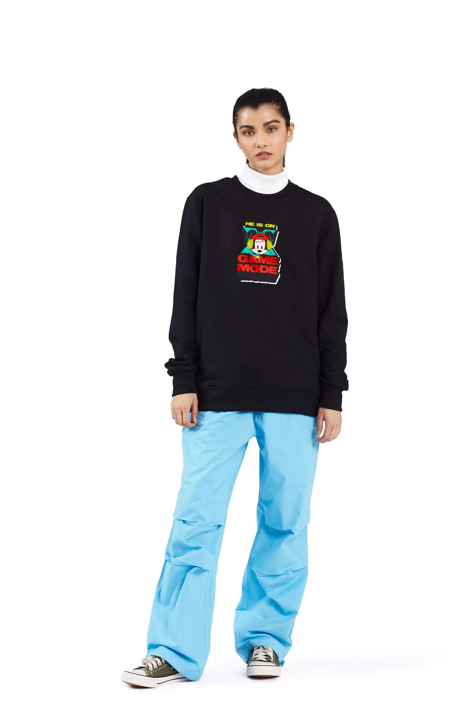X Game Mode Oversized Sweatshirt