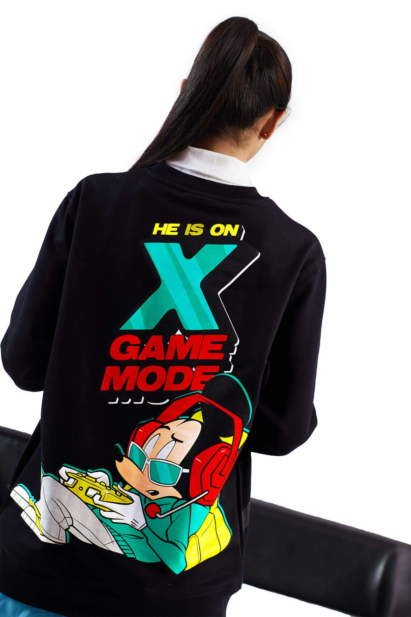 X Game Mode Oversized Sweatshirt